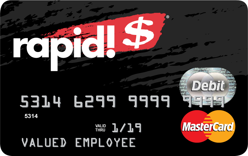 RapidFS Prepaid Card